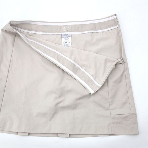 Adidas Golf Climacool Mini Skort Skirt  Womens Size 8 Tennis Prep Sporty Preppy - Picture 2 of 10